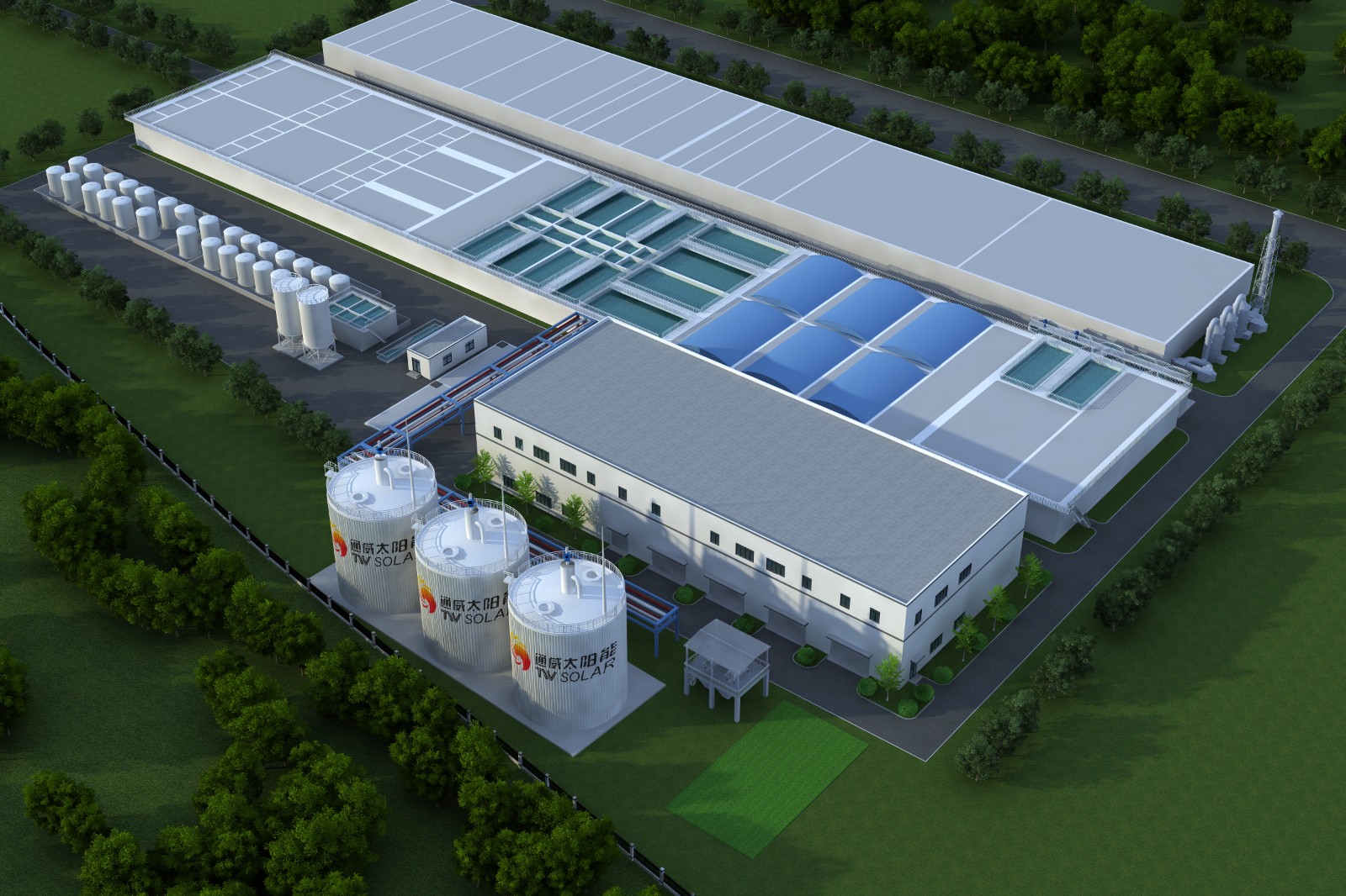 通合新能源（金堂）有限公司切片廢水提標(biāo)改造項(xiàng)目